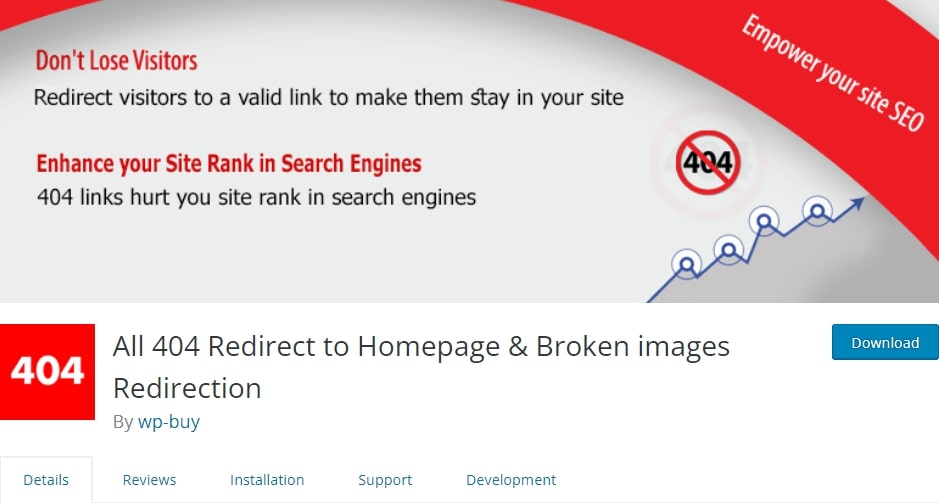 redirect 404 page to homepage plugin in wordpress