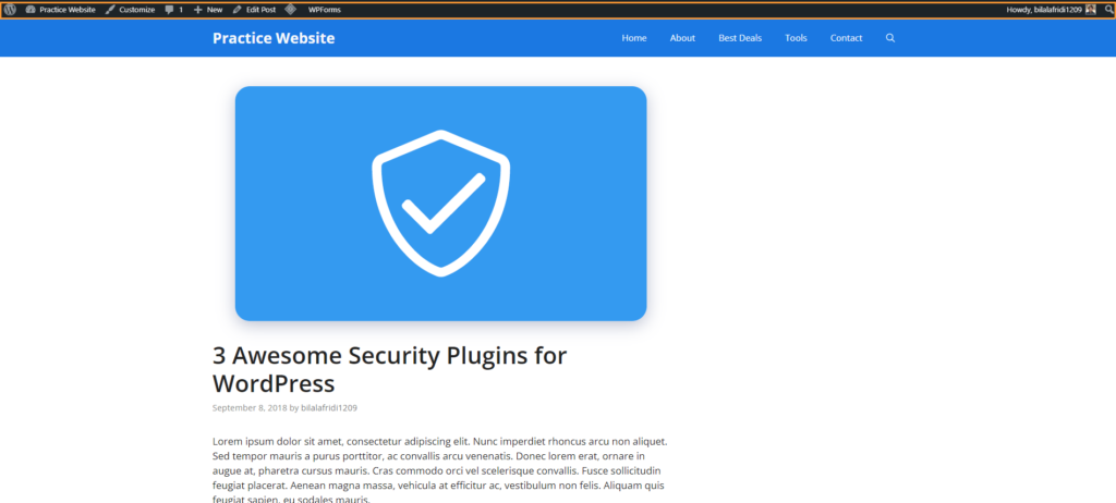 How to Disable WordPress Admin Toolbar ( 4 Easy Ways )