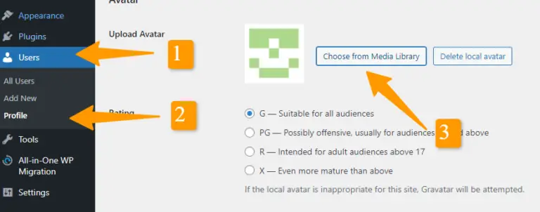 how-to-change-profile-picture-in-wordpress-without-gravatar