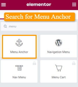 wordpress elementor menu anchor wordpress elementor menu anchor