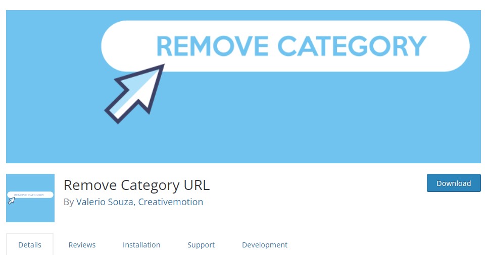 remove category URL