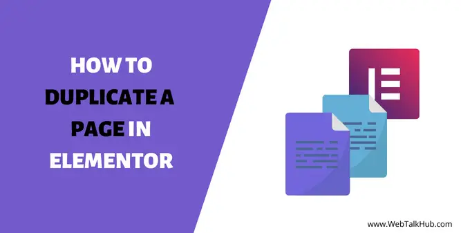 How To Duplicate A Page In Elementor