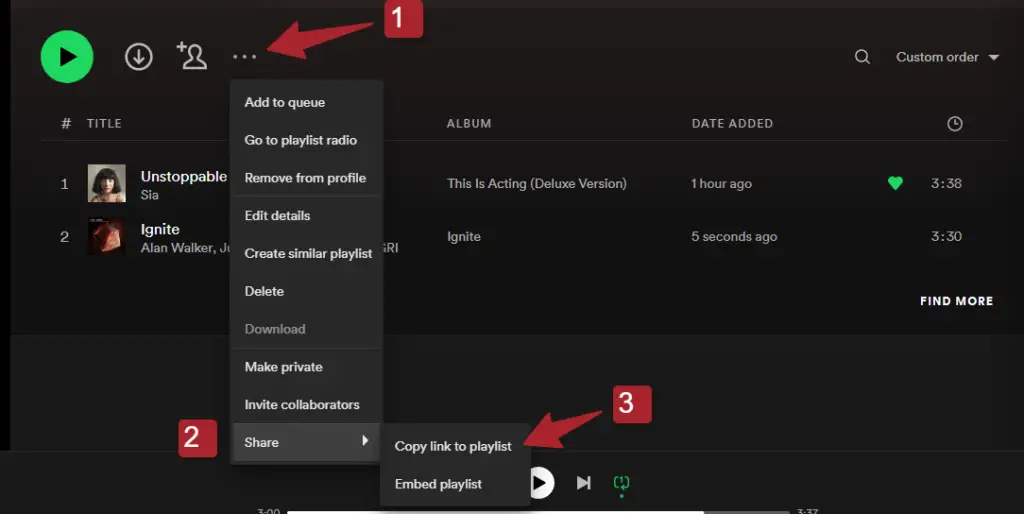 How to embed a Spotify playlist in WordPress - WebTalkHub