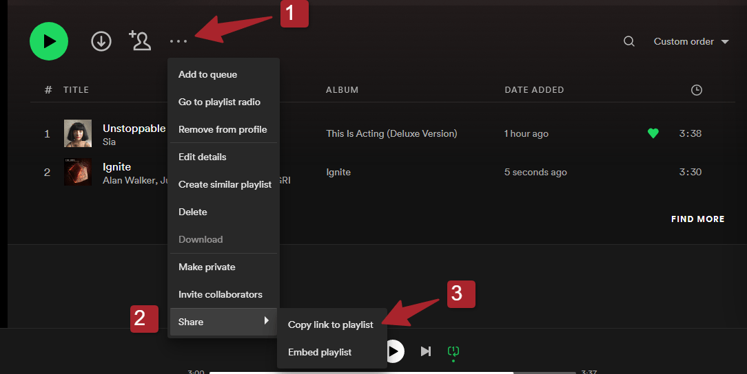 How to embed a Spotify playlist in WordPress - WebTalkHub