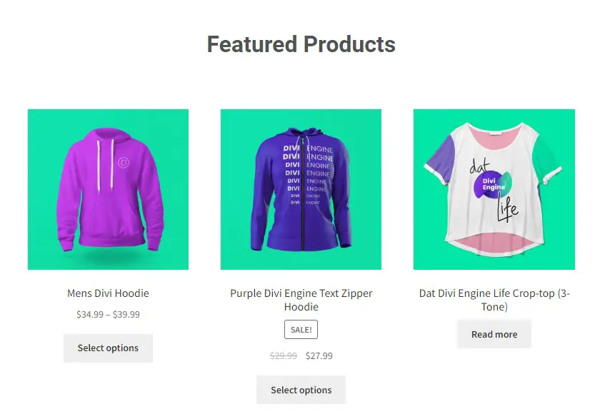Featured Products in WooCommerce