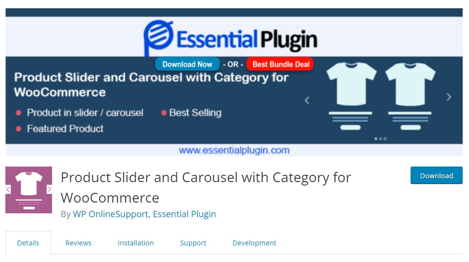 Product Slider and Carousel with Category for WooCommerce Plugin