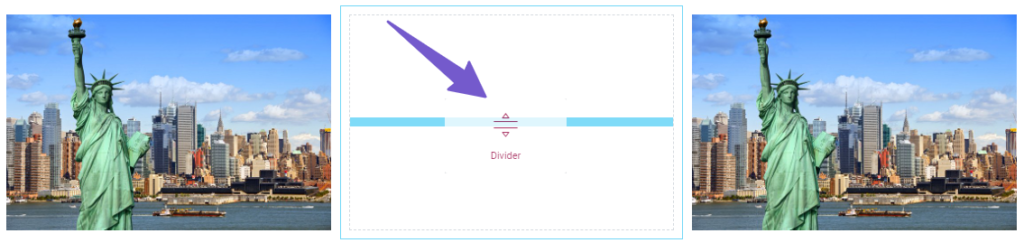 add divider in elementor