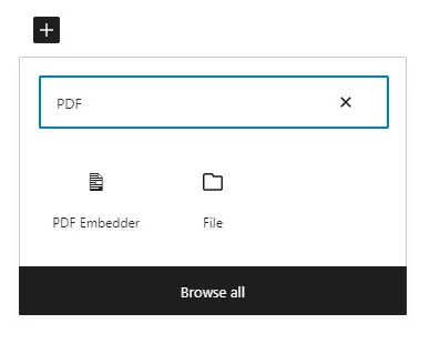 embed pdf in wordpress