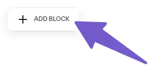 Add block button