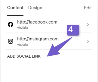 add custom social icons URL