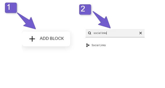 add  floating social icon in footer