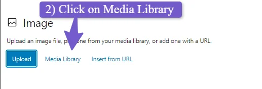 upload gif using media library