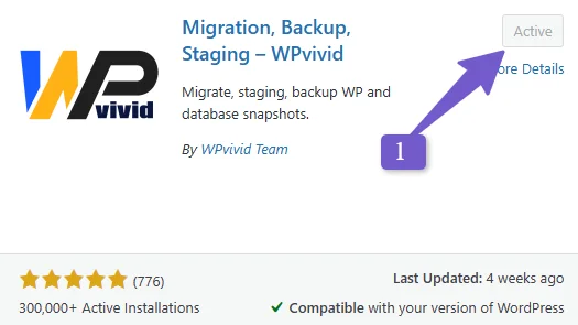 wpvivid plugin for export of media library