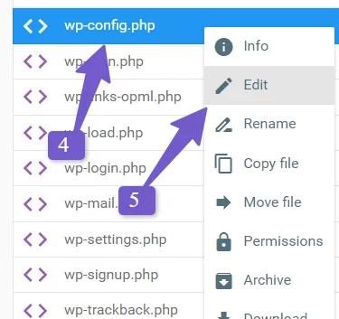 edit wp-config file to troubleshoot UpdraftPlus
