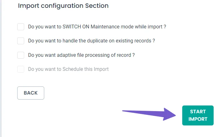 Click Import Button to start Importing blog post with images