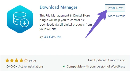 Download Manager Plugin for file download in wordpress
