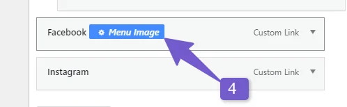 menu image plugin button