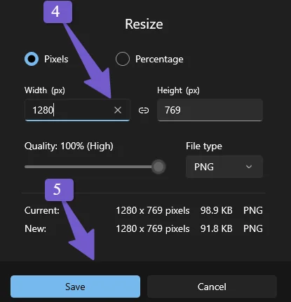 resize featured image to wordpress