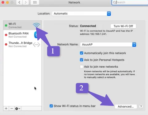 Reset TCPIP Settings in Mac for fixing network issue