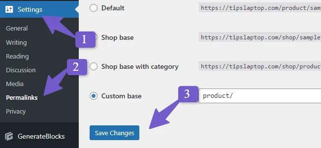 save permalink to generate fresh .htaccess file 