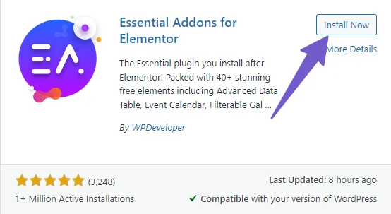 scroll to top in elementor using essential addon plugin