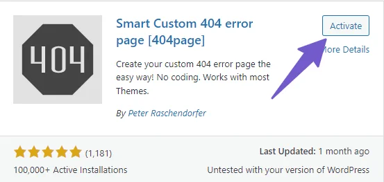  Smart Custom 404 Plugin featured image