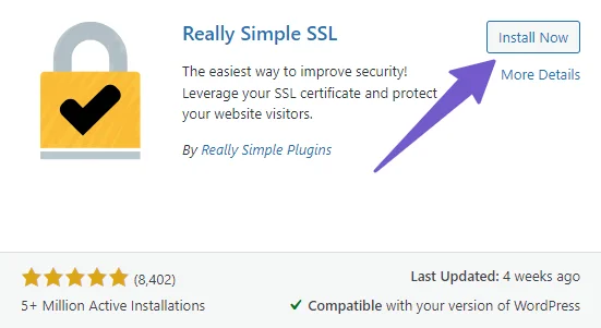 really simple ssl plugin