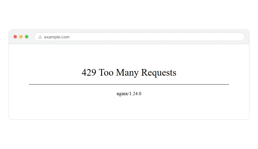 What 429 Too Many Requests: What It Means and How to Fix It looks like in the browser