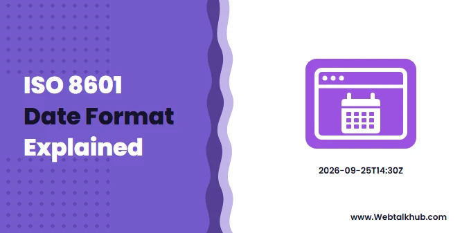 ISO Date Format and Timestamps: ISO 8601 Explained